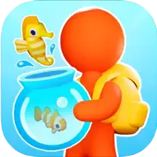 ハイパーカジュアルゲーム「Aquarium Land」