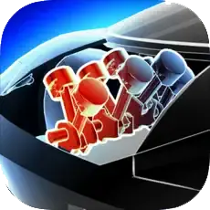 ハイパーカジュアルゲーム「Engine Pistons ASMR」